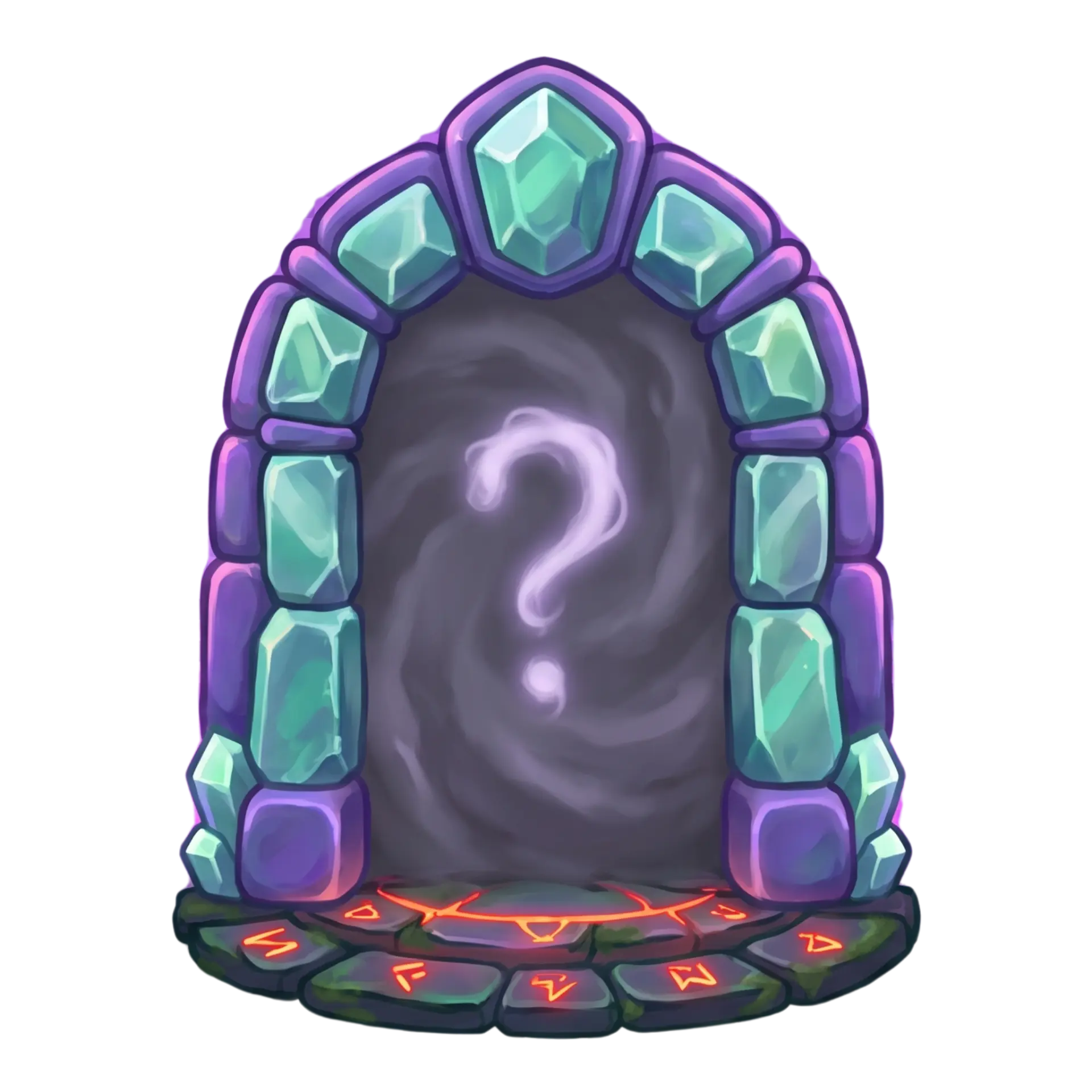 A locked crossing portal